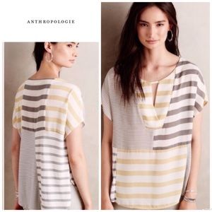 Anthropologie Madrigal stripe top